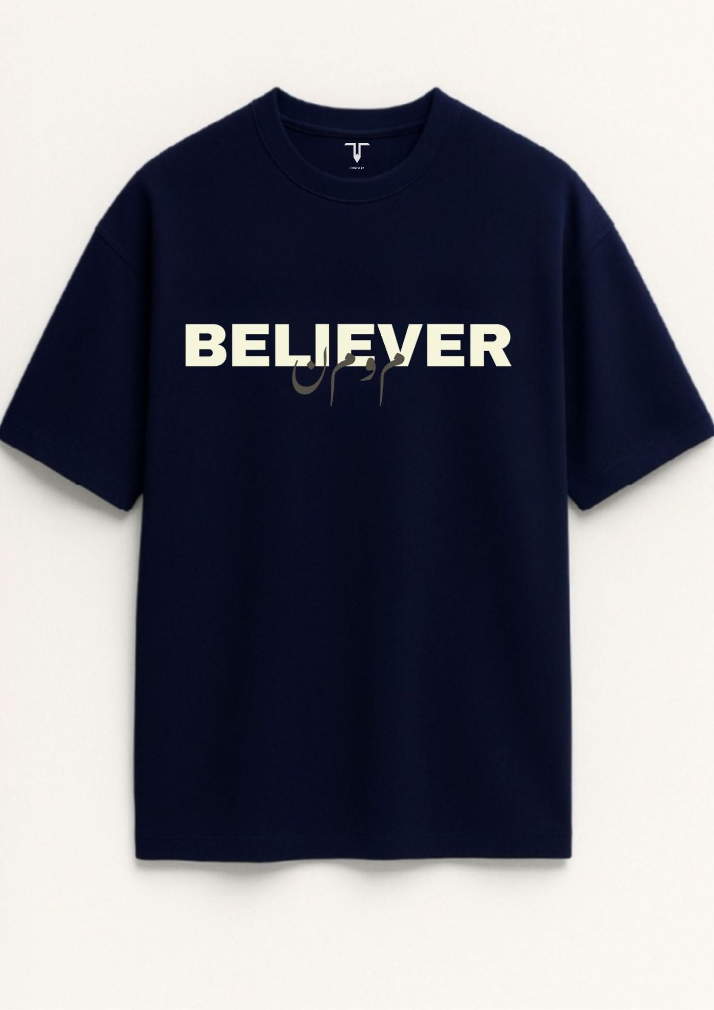 Unisex Nevy Blue Oversized Tee